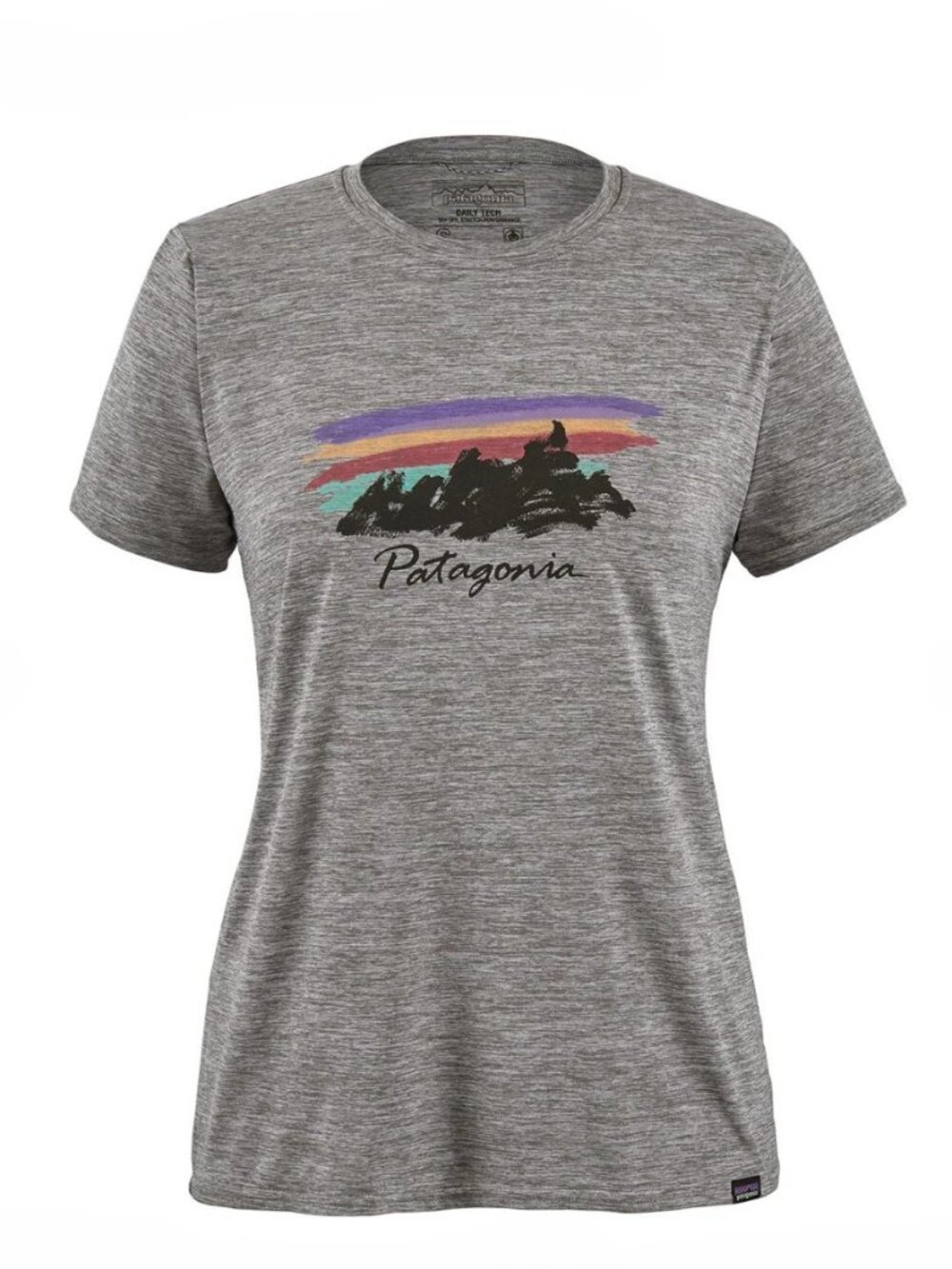 Patagonia Gray Capilene Cool Daily Short Sleeve Tee - XL